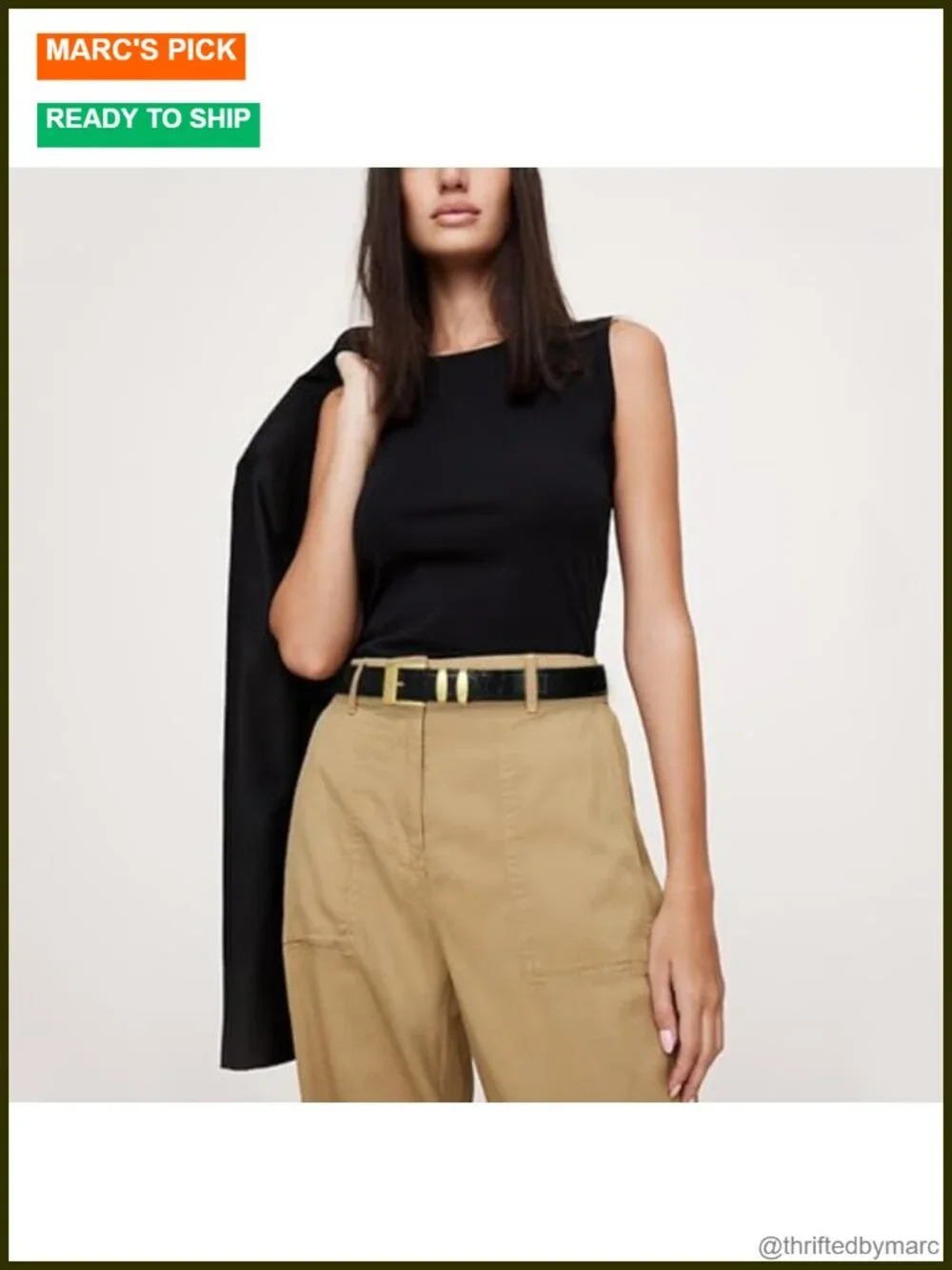Synthetic Leather Crocodile Texture Belt with Gold Square Buckle
